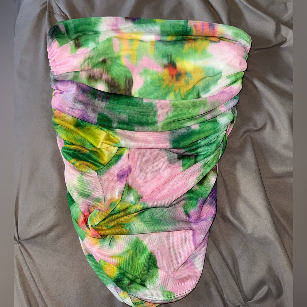 Zara colorful tube top 
0085/466/500